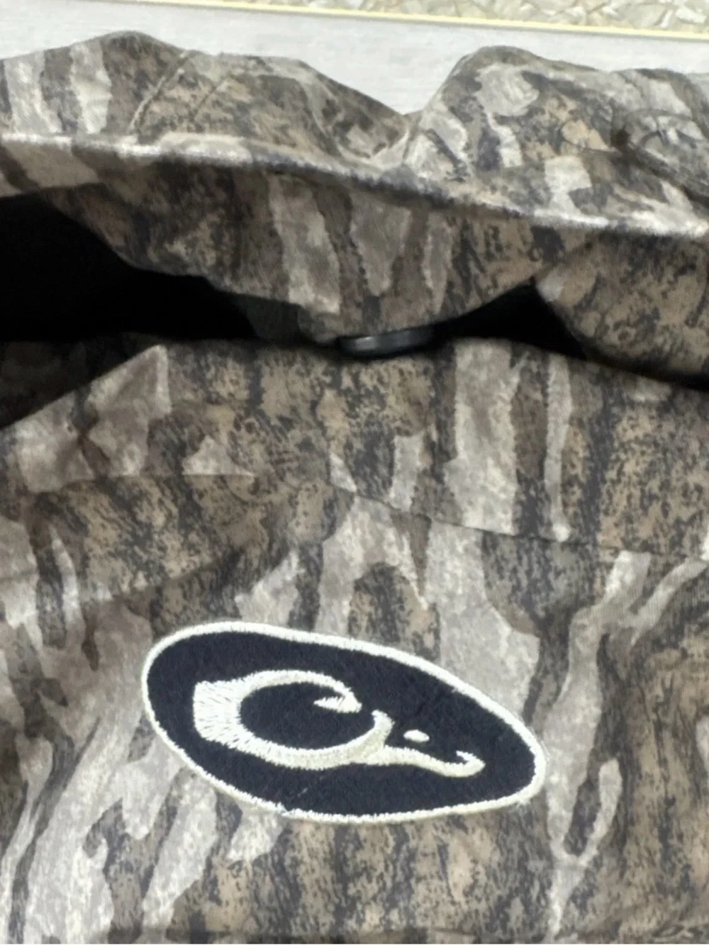 Drake Kids Camo Hooded Jacket - Brown & Green